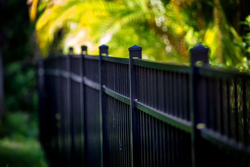 Modern Aluminum Fence